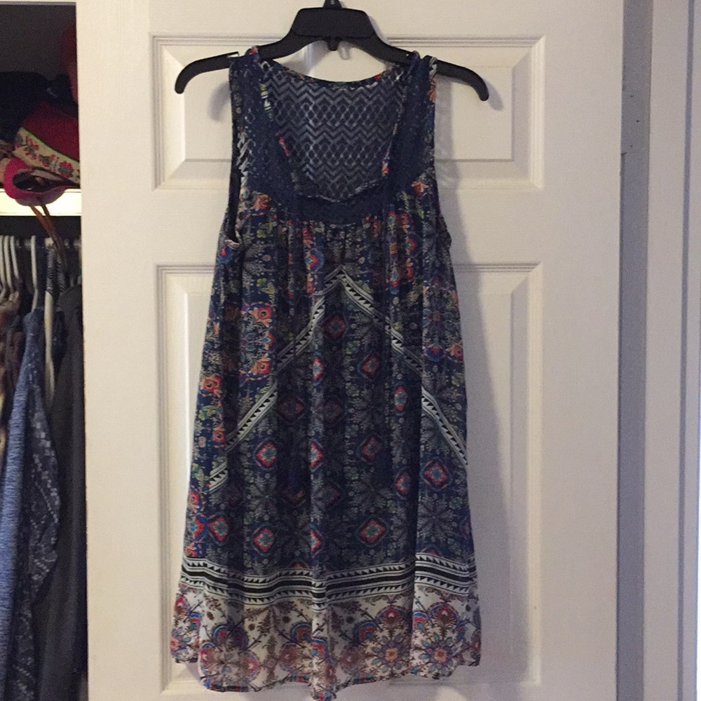 Boho shift dress